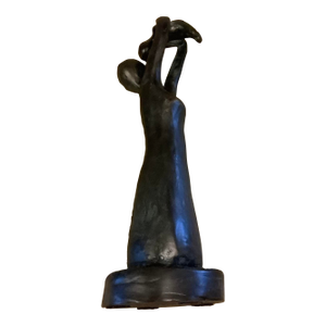 Mom Holding Up Baby Figurine Statue