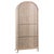 Verona Arched Elm & Glass Bookcase For Sale - Image 4 of 8