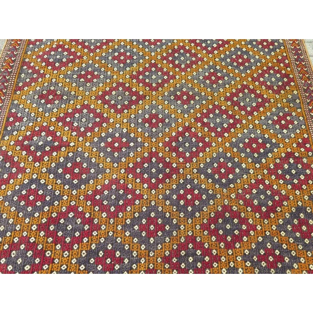 Nomadic Vintage Kilim -64"x102" For Sale - Image 4 of 12