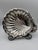 Large vintage silverplate scallop shell serving dish by English Silver Mfg. Corp., Brooklyn, New York, mid-20th century....