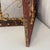2000 - 2009 Rustic Farmhouse Gothic Style Arched Window Fleur-De-Lis Red Yellow Chipped Wood Hanging Wall Decor, Set of 2 For Sale - Image 5 of 14