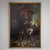 Baroque Baroque Artist, Hunting Still Life with Dog, 18th Century, Large Oil on Canvas, Framed For Sale - Image 3 of 14