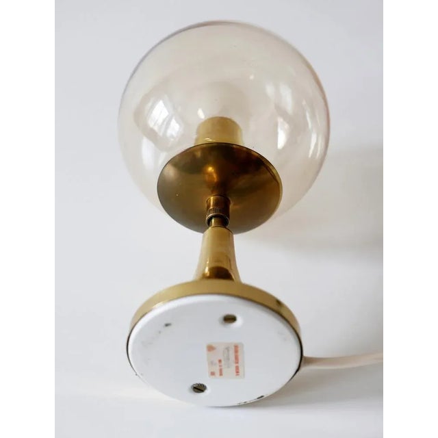 Mid-Century Modern Brass Table Lamp from Sölken Leuchten, Germany, 1960s For Sale - Image 6 of 12