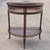 Authentic Late 19th-Century French Demilune Curio Cabinet in Mahogany With Ormolu Mounts, C. 1890 For Sale - Image 4 of 17