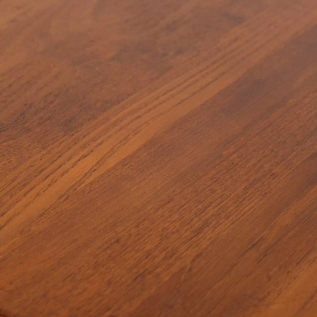 1960s Danish Modern Flip Top Table in Style of Jens Quistgaard by Løvig For Sale - Image 5 of 7