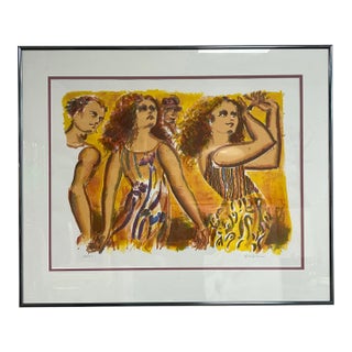 Lester Johnson Lithograph Signed Numbered For Sale