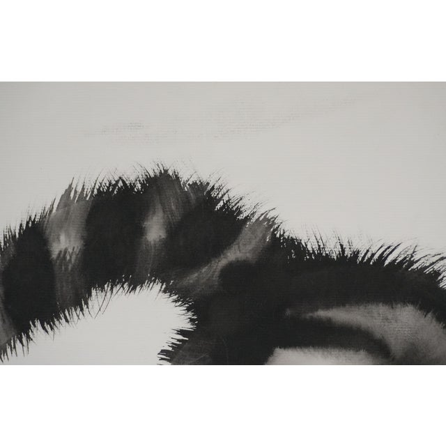 Laszlo Tibay, The Cat's Eyes, Ink and Wash For Sale - Image 8 of 9