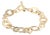 Roberto Coin Circular Toggle Link Bracelet, 18k Yellow Gold, 7.25 Inches For Sale
