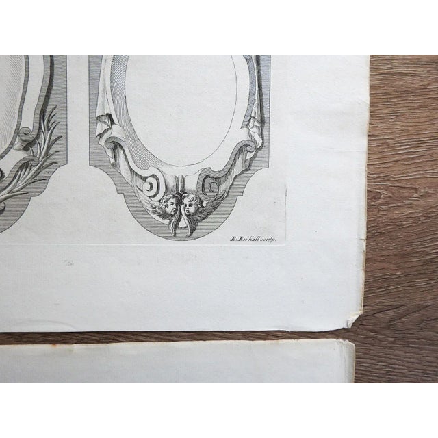 Antique 1728 James Gibbs Architectural Ornament Engravings - Set of 3 For Sale In Seattle - Image 6 of 10