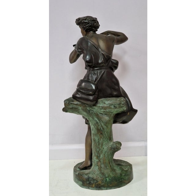 Italian Artist, Lost Wax Figure, 1960s, Bronze For Sale - Image 3 of 8