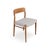 Mid-Century Modern Danish Model 75 Chair in Teak by Niels Otto Møller For Sale - Image 3 of 9