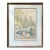 Framed Japanese Woodblock Print Carp and Tortoises by Yoshida Hiroshi For Sale