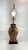 Italian Rococo Style Glazed Enamel Porcelain Gilded Vase Lamp the Bombay Co. For Sale - Image 10 of 12
