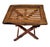 Bring a layer of organic texture and Hollywood Regency flair to your space with this mid-century modern folding accent...