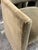 Caleb Zipperer for Cb2 Foley Olive Green Velvet Dining Armchairs, Set of Four For Sale - Image 9 of 12