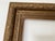 Mid-Century Modern Large Vintage Giltwood Picture Frame with Floral Relief, 1930 For Sale - Image 3 of 12