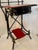 This a great example of a lady's Boudoir vanity. This French Aesthetic Movement vanity is made of real bamboo that has...