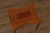 Neoclassical Maitland Smith Sheraton Style Single Drawer Inlaid Side Table For Sale - Image 3 of 18