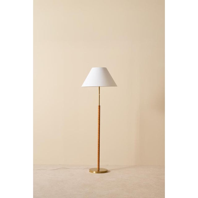 Large Camel Floor Lamps by Josef Frank for Svenskt Tenn, 1960s, Set of 2 For Sale - Image 6 of 9