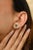 This is part of Chairish’s Fine Jewelry assortment. Oval Emerald and Diamond Halo Stud Earrings Gift for Mom in 14K Gold...