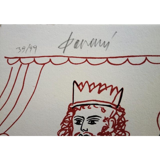 Alekos Fassianos, Hercule, Lithograph For Sale - Image 5 of 6