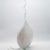 Glass White Glass Flame Light from Faitmain, France, 1990s For Sale - Image 7 of 10