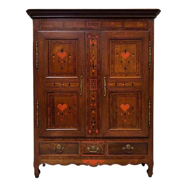 Antique Wedding Cabinet, France, 1825 For Sale