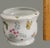 Vintage Hand Painted Porcelain Colorful Floral Butterflies Jardiniere Planter For Sale - Image 6 of 8