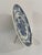 Vintage Mid 20th Century Blue and White Faience Delft Plate For Sale - Image 11 of 13