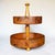 A sculptural Swedish pine bonbon tray designed by Stig Johnsson for Smålands Slöjd, Värnamo, Sweden, circa 1970s. The...