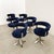 Metal Vintage 1970s Osvaldo Borsani Set of 6 Dining Chairs For Sale - Image 7 of 11