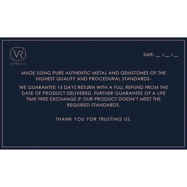 18k Solid White Gold Pear Cut Emerald Diamond Trinity Ring Size 7 For Sale - Image 9 of 9