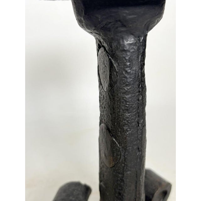 Cast Iron Tripod Candleholder, France, 1960s For Sale - Image 9 of 13