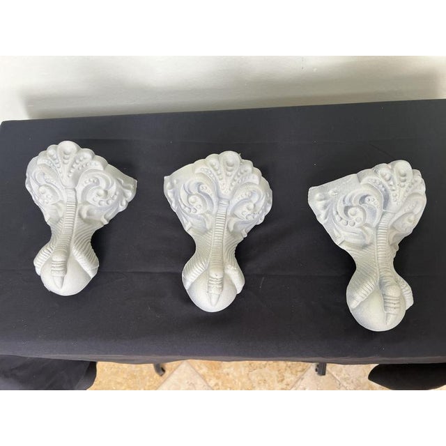 Antique English Blue and White Stoneware Meat Platters, Set of 4 For Sale - Image 5 of 18