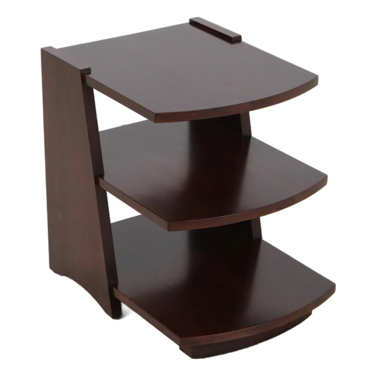 Stickley Metropolitan Cherry 3 Tiered Stand | Chairish