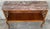 Brown Early 20th Century Pair of French Server Sideboard Table Carved Oak Panels with open Shelve For Sale - Image 8 of 18
