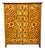 Substantial Vintage Parquetry Chest of Drawers For Sale