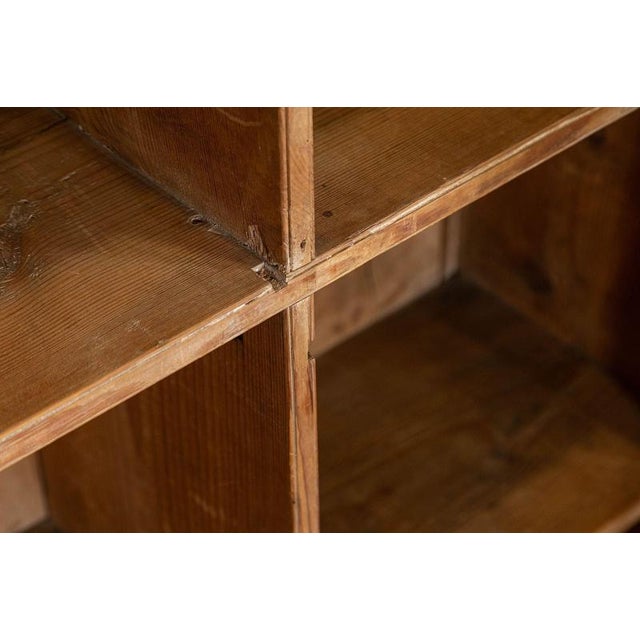 Large English Pine Painted Housekeepers Cabinet, 1880 For Sale - Image 15 of 17