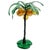 Tall 1960s Italian Murano Glass Palm Tree With Coconuts For Sale - Image 4 of 6