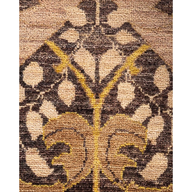 Traditional Arts & Crafts, One-of-a-Kind Hand-Knotted Area Rug - Beige, 5' 10" x 9' 4" For Sale - Image 3 of 8