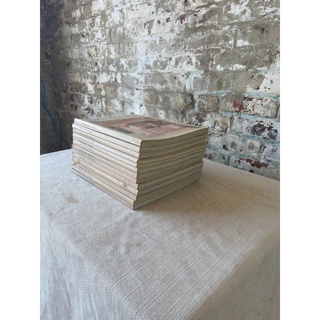 Mid-Century Modern Vintage Architectural Digest Magazine Collection From the Estate of the Heiress to Macy’s For Sale - Image 3 of 16