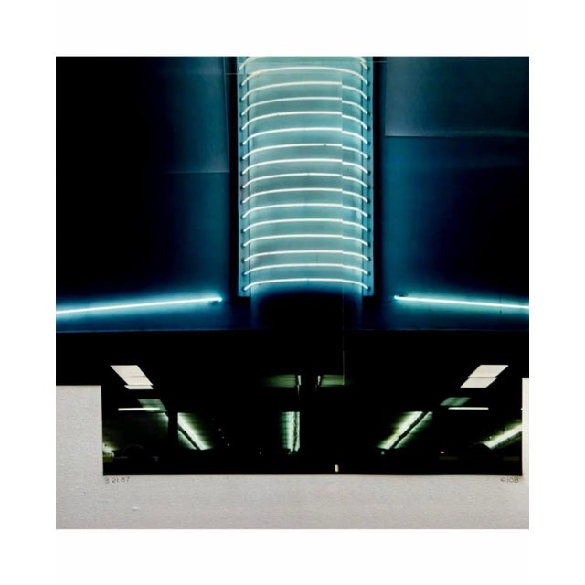 Rafael Salazar, Large Photo Collage Miami Beach Art Deco Neon Architectural Photograph Cuban Art, 1989 For Sale - Image 4 of 11