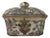 Vintage Famille Rose Enamel Flower Bird Rectangular Porcelain Box For Sale