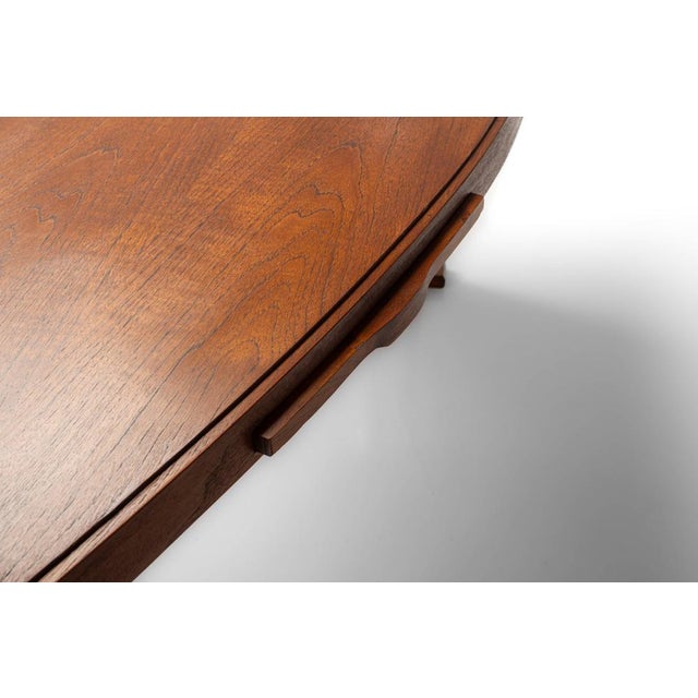 Danish Mid-Century Writing in Teak, 1960s For Sale - Image 10 of 11