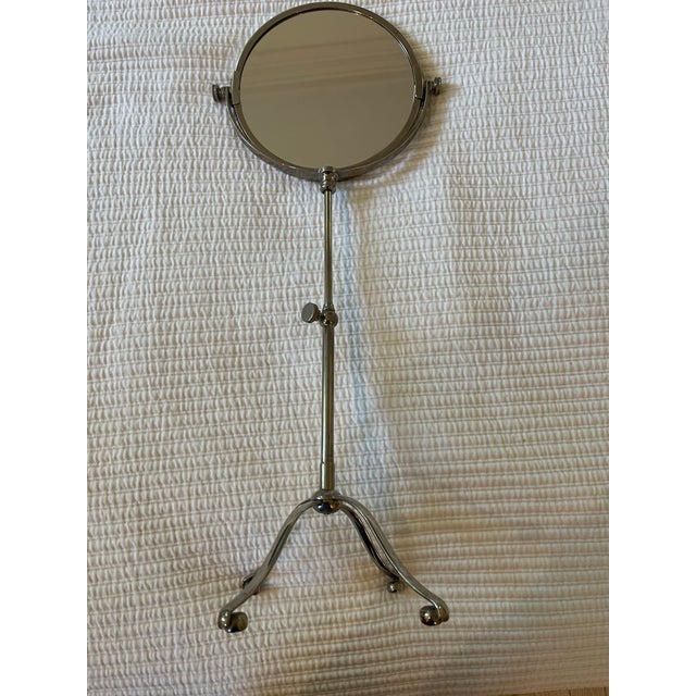 English Made Edwardian Bathroom Free Standing Mirror For Sale - Image 4 of 4