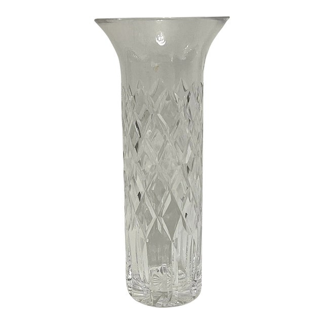 Cartier Crystal Flower Vase For Sale