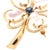 14 Karat Yellow Gold Four Leaf Clover Brooch For Sale In New York - Image 6 of 8