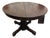 Antique Arts & Crafts Mission Quarter Sawn Oak Pedestal Dining Table For Sale