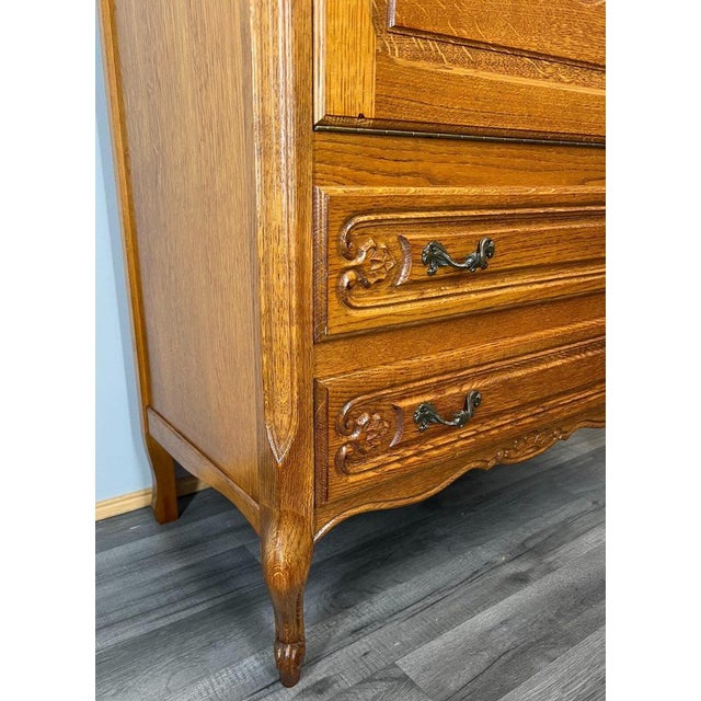 Wood Vintage French Sideboard For Sale - Image 7 of 12