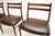 Danish Dining Chairs attributed to Arne Wahl Iversen, 1960s, Set of 4 For Sale - Image 4 of 11